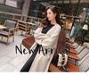 Women's Solid Color Knitted Cardigan Sweater Shawl - Autumn/Winter 2021