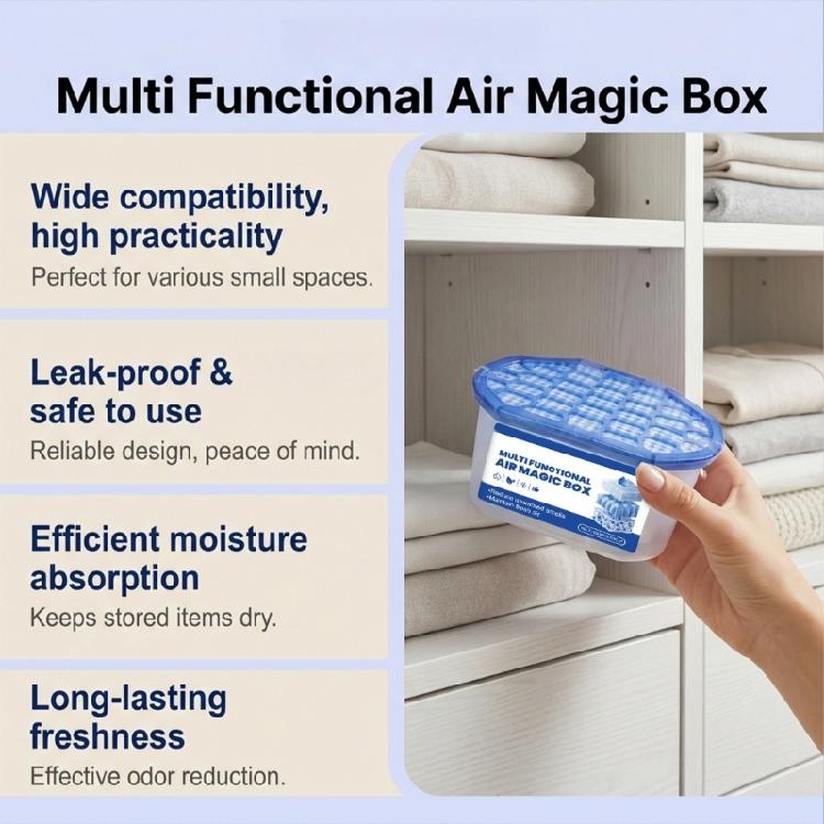 Efficient Air Purifications Dust Removal Magical Box With Natrual Extracts For Indoor Bad Smell Control and Moisture Proof