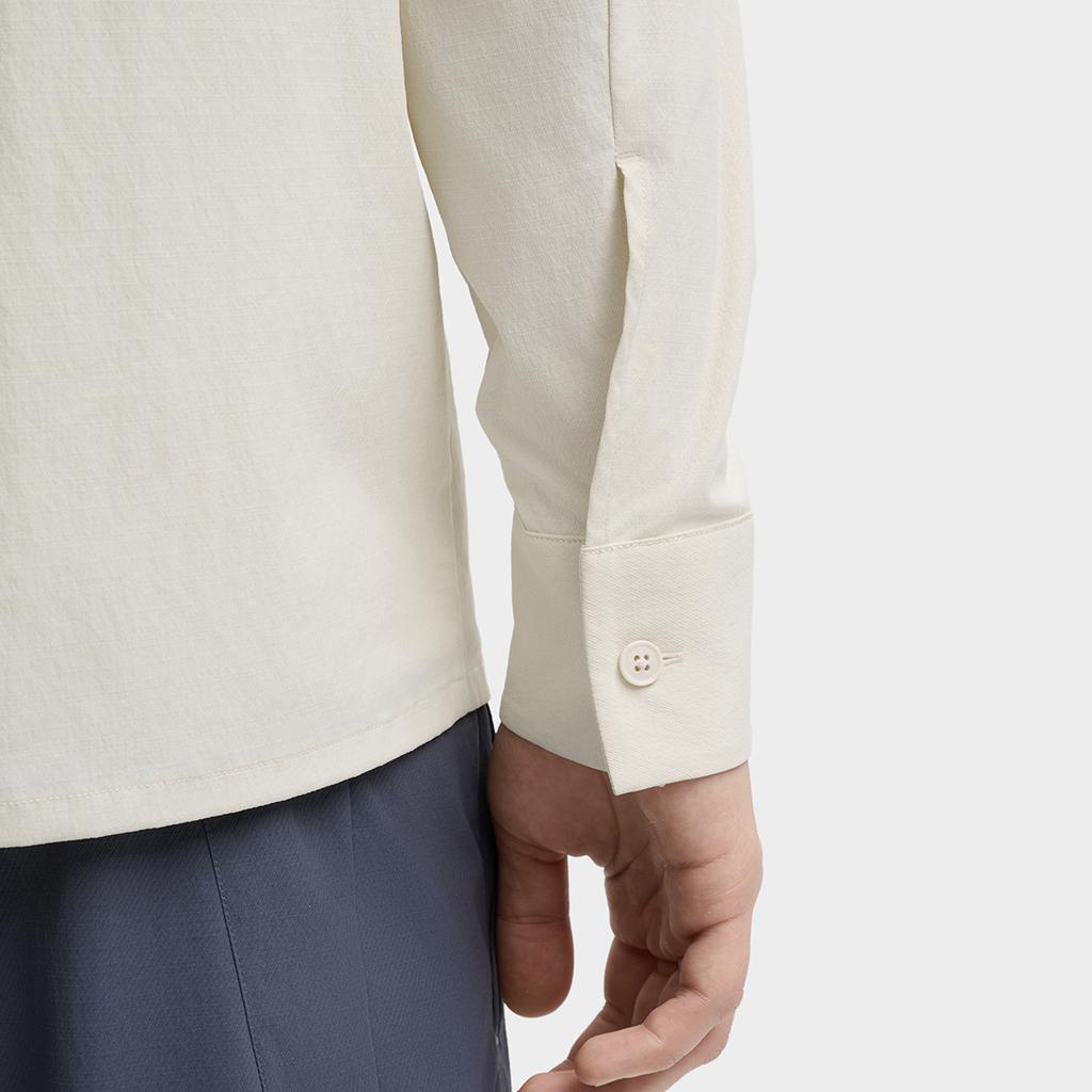 New FILA Shirts Men's Light Beige Khaki F11M438403FLK