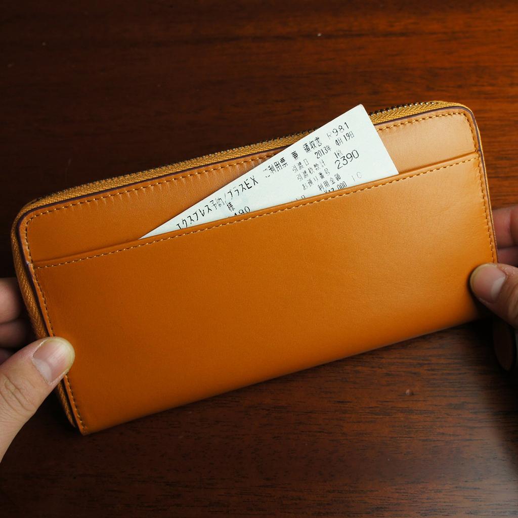 Long Wallet for Men and Genuine Round Garcon Wallet with Box Coin Purse E-mono Women, Leather, Zipper, (Green)