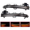 1Pair Car Rearview Side Mirror LED Dynamic Turn Signal Light For BMW X3 X4 X5 X6 X7 G01 G02 G05 G07 2018- Indicator Parts
