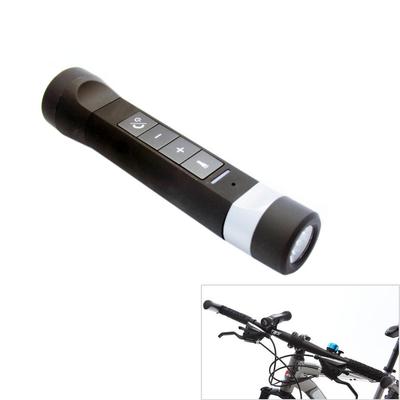 Bluetooth-Lautsprecher Taschenlampe Multifunktions-Kabelloser Fahrradlautsprecher