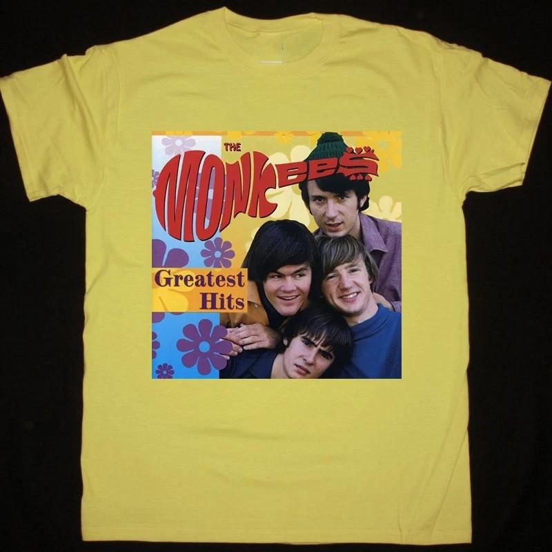 

The Monkees band Greatest Hits Yellow Cotton T Shirt Full Size S-5XL SN65 Unisex T-Shirt S