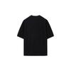 Customellow Black Soft Half Round Neck Sweater Cwwam25421bkx