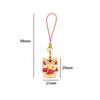Chinese Dragon Year Phone Charm Zodiac Dragon Phone Lanyard  New Year Gift