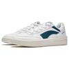 Li Ning Sports Life Collection Starlight Slip Resistant Abrasion Resistant Low top Skateboard Shoes Men's White Green AGCT139-2
