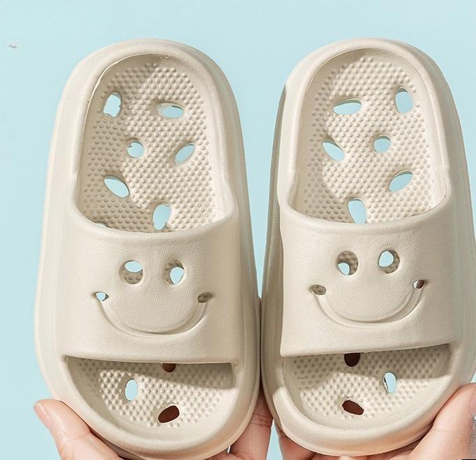 Children's Shoes - Boys' and Girls' Anti-slip Perforated Shoes with Soft Soles and Flip-flops