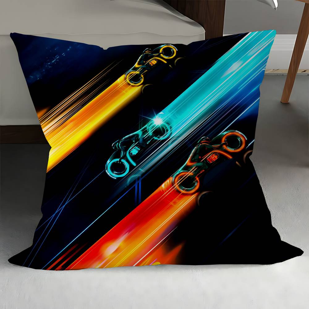 Movie T-Tron Ares Pillow Anime Pillow Sofa Bed Head Pillow Cover Cushion Cover 45x45 Cm Fashion