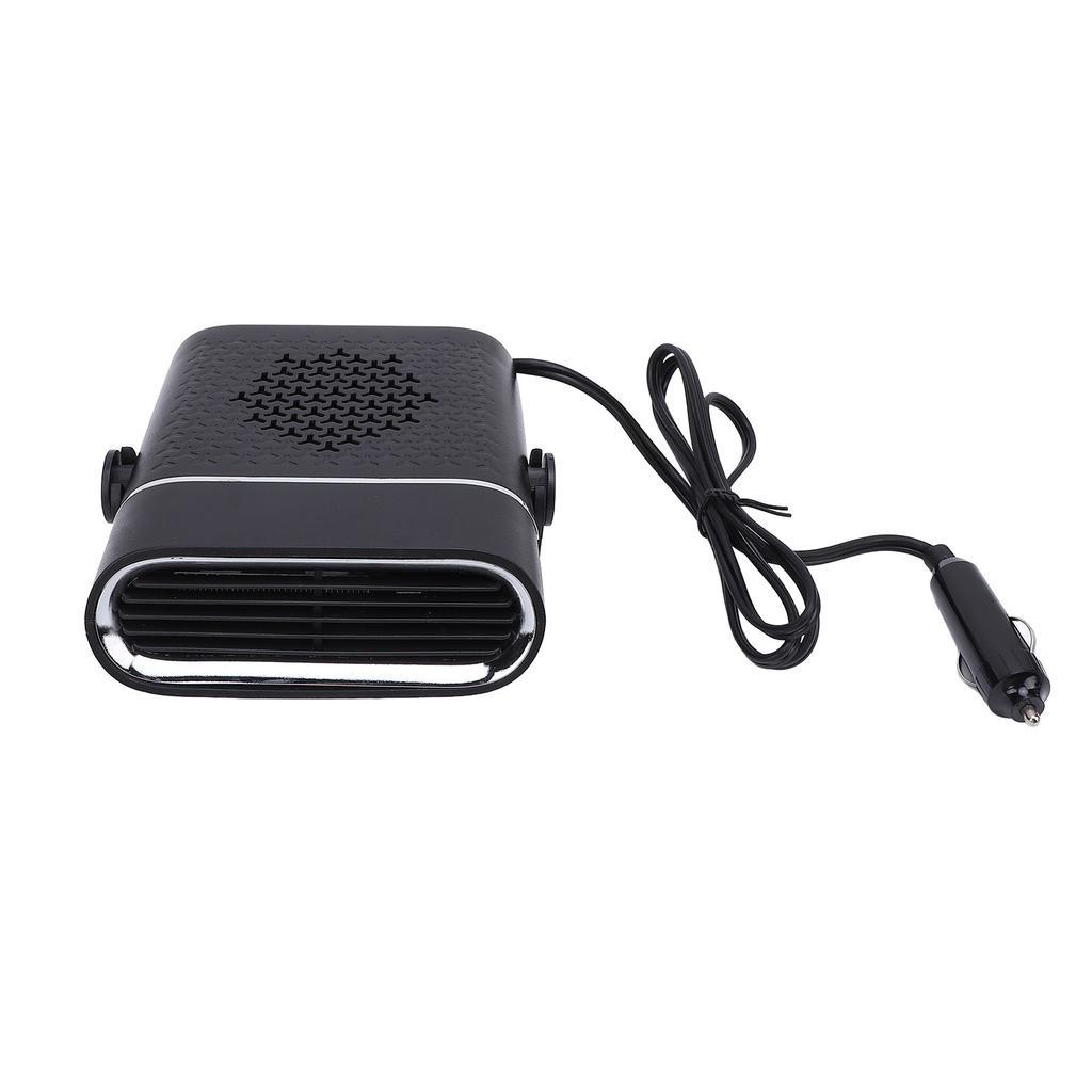 Portable Car Heater High Power Portable Multifunctional Car Windshield Defogging Heater Black 24V