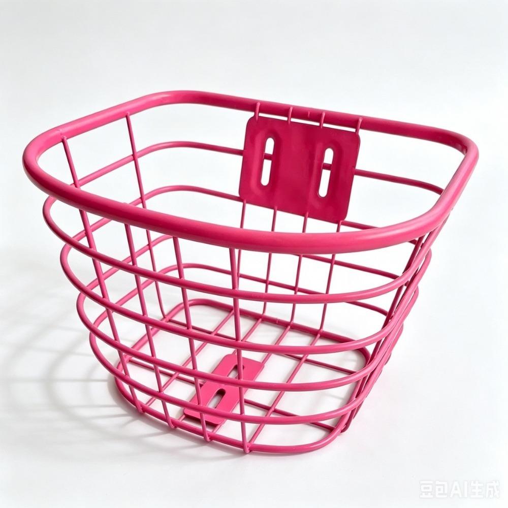 Metal Bicycle Front Basket Easy To Install Bike Front Basket Children's Folding Bike Accessories