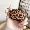 For AirPods Pro 2/Pro Protective Case PC + TPU Leopard Earphone Cover with Mirror and Hook