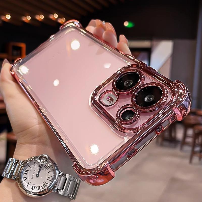 Suitable for Opporeno14pro Mobile Phone Case New Reno13pro Lens Full Inclusive Airbag Four Corner Anti Fall Case