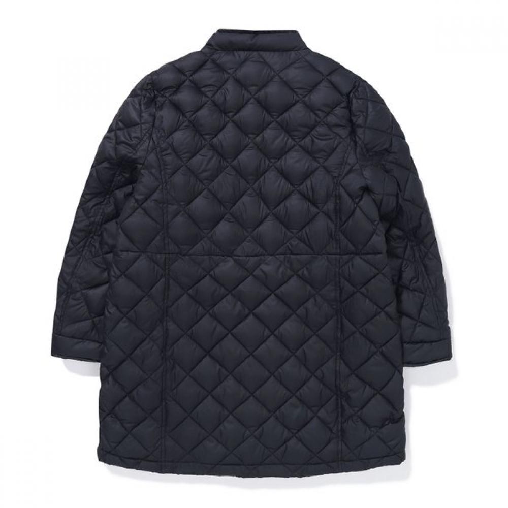 The Coffee Bean   Tea Leaf Navy Ribbon Quilting Coat Ba12ct01nv