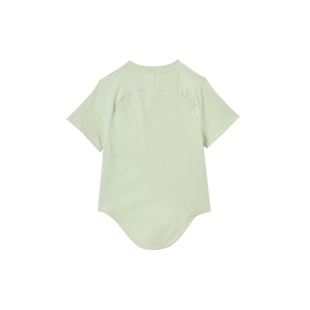 Nike Solid Color Round Neck Slim Fit Short Sleeve Breathable T-Shirt Women tops Light-Green FN2582-394