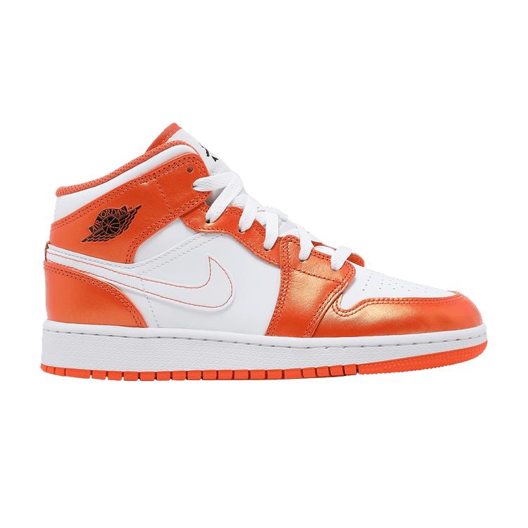 Air Jordan 1 Mid SE GS Electro Orange 36
