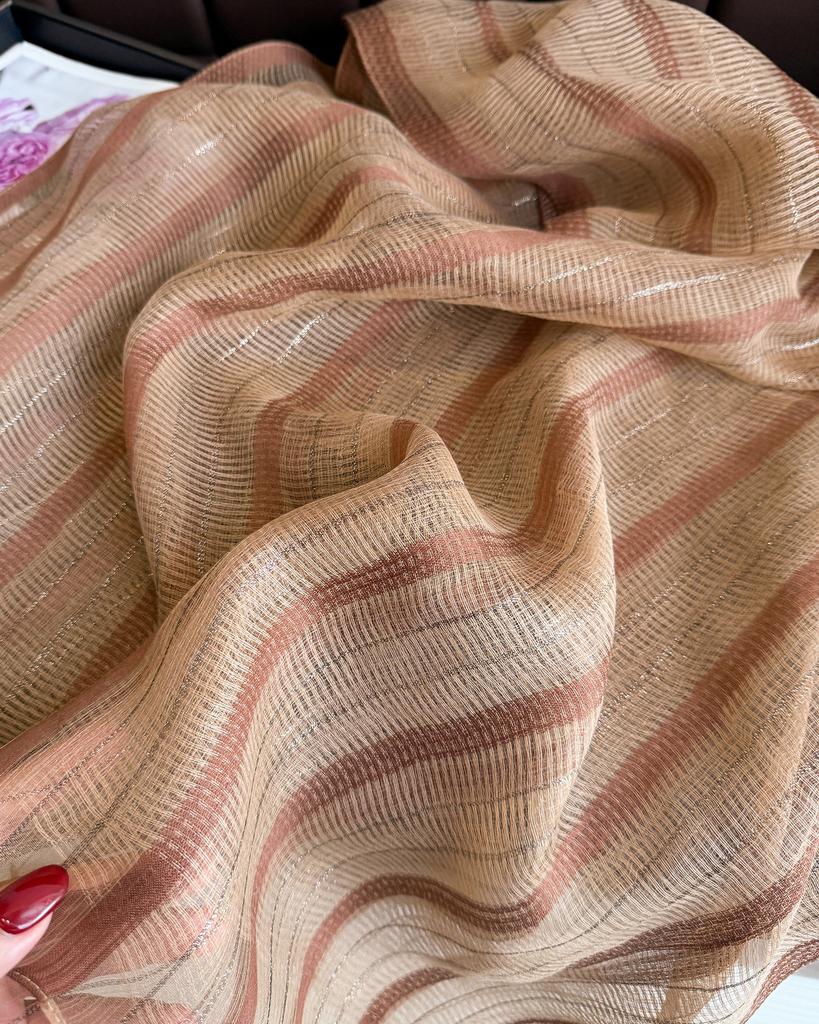 Brand Women Silk Scarf Female Stripe Foulard Femme Pashmina Shawls And Wrap Big Size Scaves Beach Towel Bandana Muslim Hijab