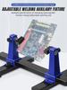 Adjustable PCB Holder 360° Rotating Printed Circuit Board Jig Soldering Assembly Stand Clamps Thickness 1.2/1.8/2.0/3.0/4.0mm