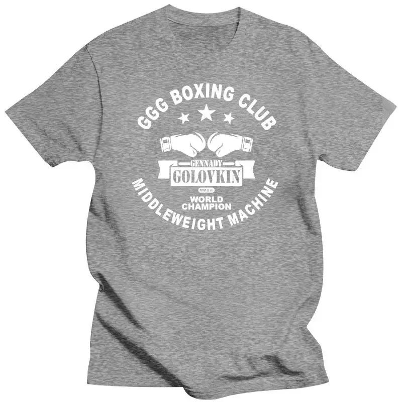 Golovkin Team T Shirt  Unisex Heavy Cotton Tee Mens Clothing GGG Boxing Club T Shirt  Harajuku  Oversized T Shirt  Men Clothing