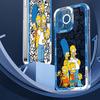 Cool The Simpson Case for iPhone 7 8 SE 13 12 11 17 Pro Max 16e XR XS 15 14 16 Plus 17 Air Clear Soft