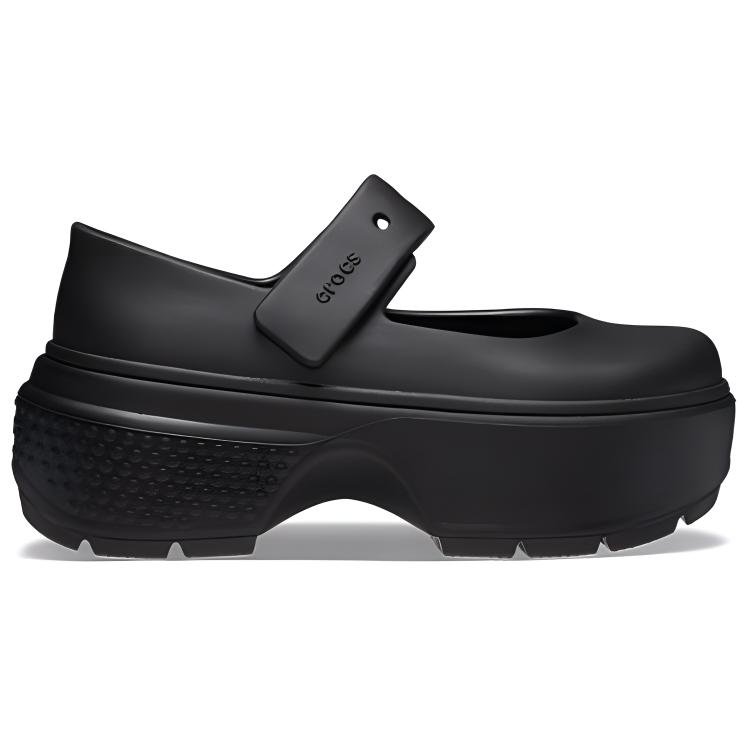 Crocs Stomp Mary Jane Sneakers Nere Unisex 209939-060