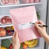 10 Pcs Aluminum Foil Storage Bags Freezer Sealed Organizers Food Packaging Reusable Pantry Odor-Proof Bag Kitchen Essential