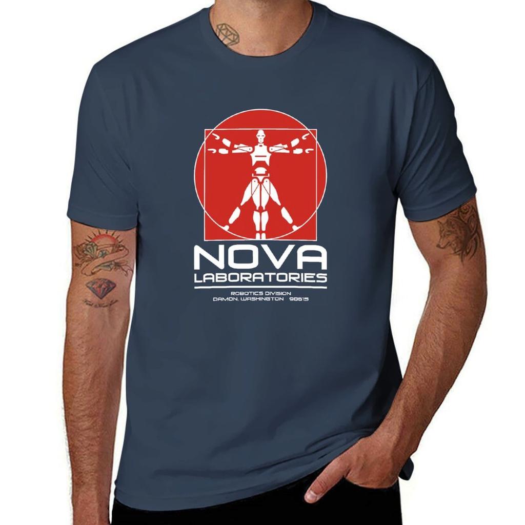 Nova Laboratories Short Circuit Tshirt Urban Casual Loose Fit Tee