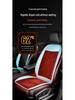 Graphene Heated Seat Cushion: Winter Plush Leather Electric Cover for Cars
