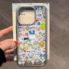 Cartoon Role Tamagotchi Dog Phone Case for iPhone 16e 16 15 14 13 12 11 Pro Max X XR XSMAX 8 7 Plus Luxury Clear Soft Back Cover