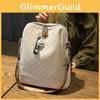 Trendy And Spacious Pu Leather Backpack For Women A Must-have Accessory For Fashion-forward Individuals.