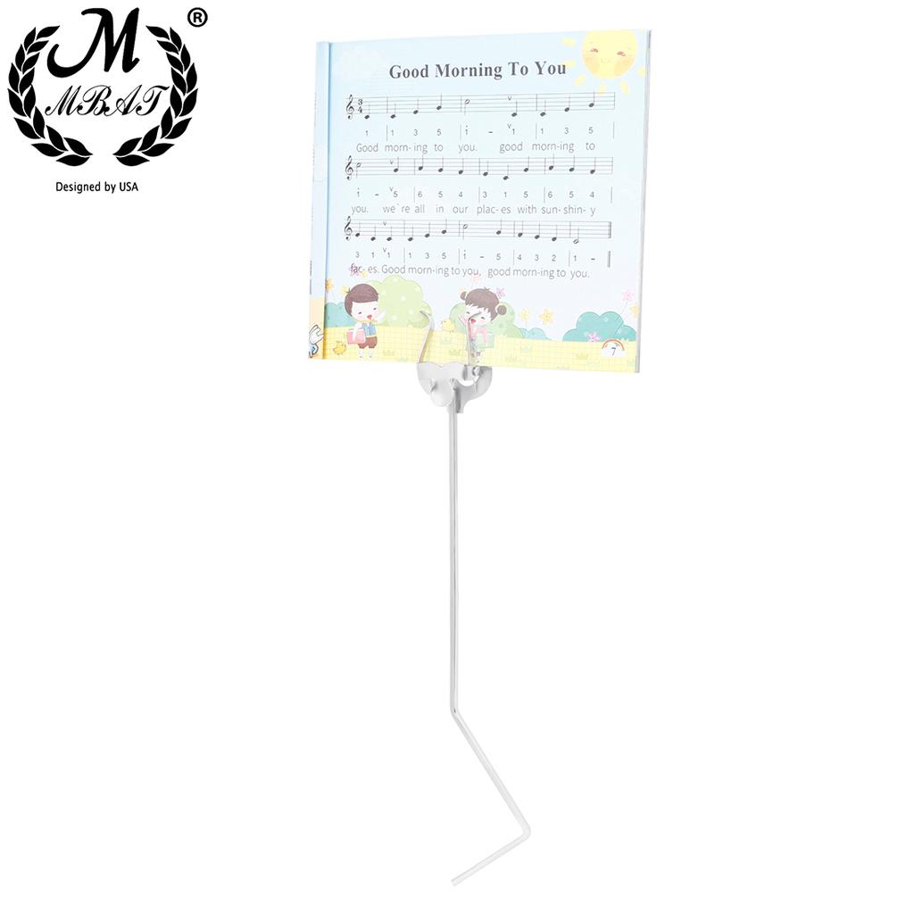 M MBAT Metal Brackets Tuba Marching Lyre Music Clip Music Sheet Stand Trumpet Marching Clamp Metal Holder Brass Nifty Parts