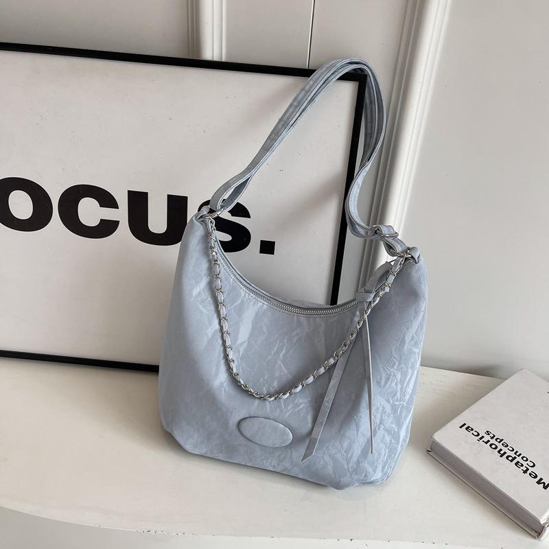 Casual Student Soft Surface Large-capacity Bag Women's New Summer Work Commuter Bag Fashionable Shoulder Messenger Bag