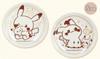 Poke Piece Seria Pluszaków Zestaw Małych Talerzy Pikachu Mimikyu [Marimo Craft] 2 sztuki i Około. 10.6mm PKP-174