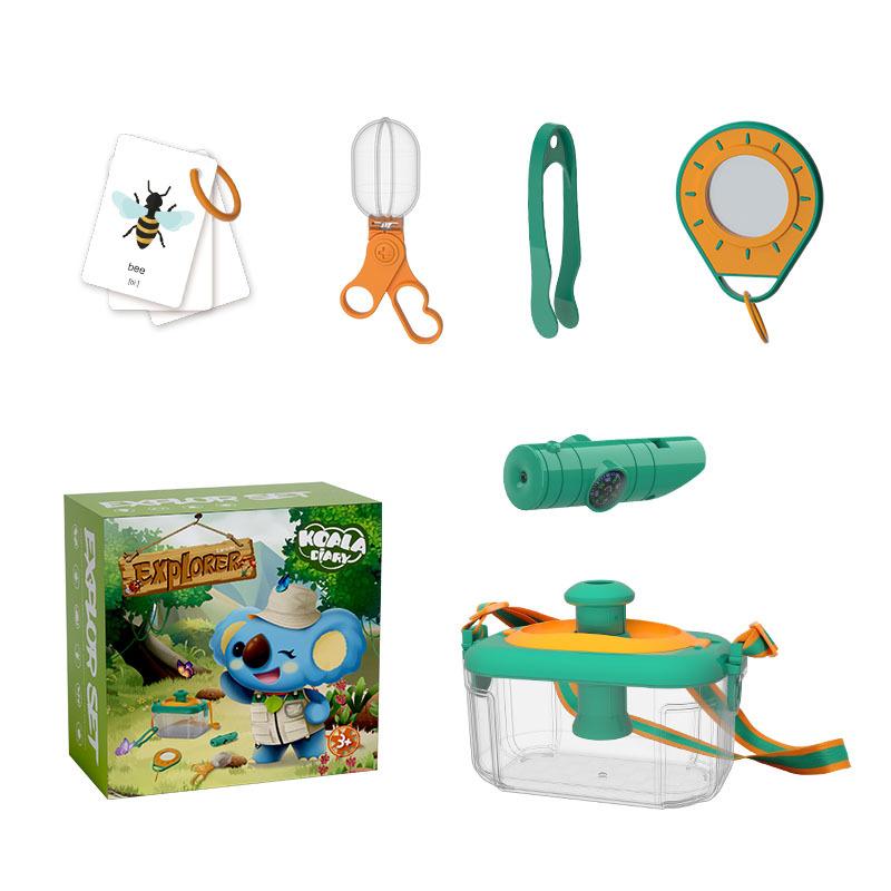 

Игрушки для улицы Наблюдатель за насекомыми Детское приключение Научный эксперимент Телескоп Лупа Исследуйте Игрушки для детского сада