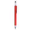 6-in-1 Multitool Pen Multi-Functional Pen with Ruler Level Gauge Ballpoint Pen Stylus Pen Screwdriver Christmas Gadget Gift for Men Dad Husband