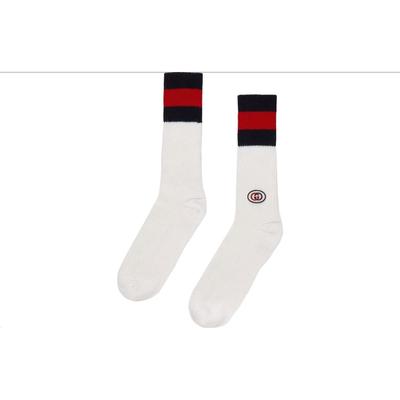 SS23 Knee High Socks Men's 1 Pack White 727352-4G186-9268