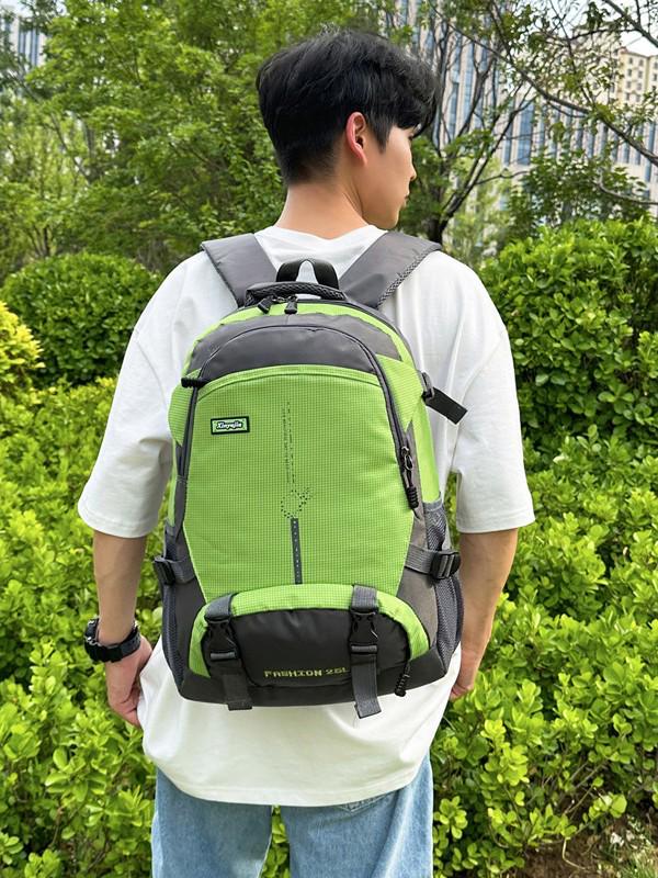 Lightweight Water-Resistant Oxford Backpack for Camping, Hiking, and Travel