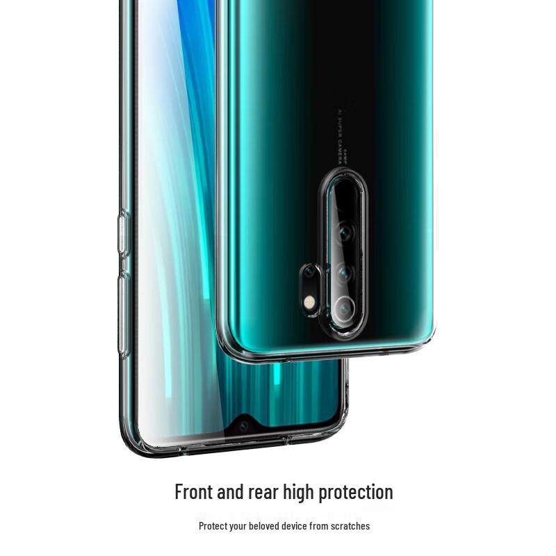 AOLANG Transparente Stoßfeste TPU Handyhülle für Redmi