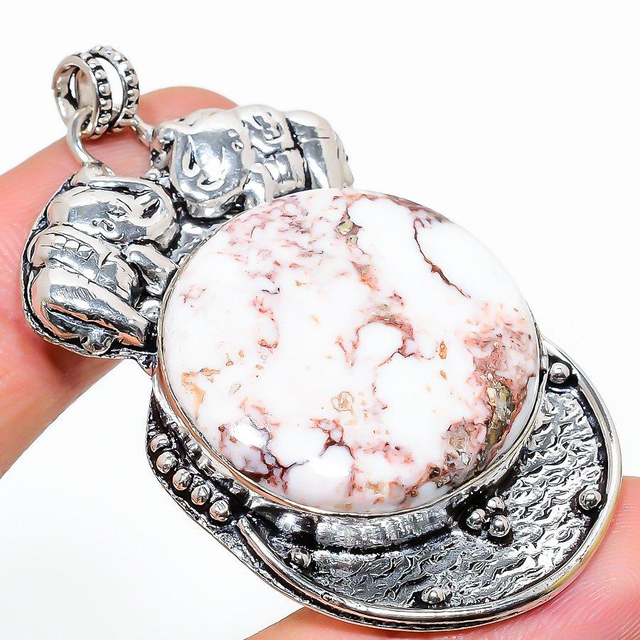 

Wild Horse Gemstone Handmade Ethnic Jewelry Pendant 2.36 VR-1756