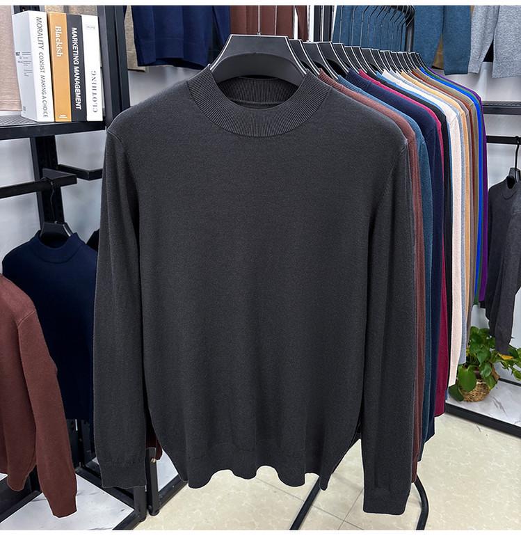 17-Farben Pullover mit halbem Stehkragen - Premium 16-Gauge Imitation Wolle Kaschmir, Selbstbewusst empfohlen