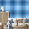 Blue and azure checkered wallpaper, blue background 50x1000