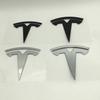 1pcs 2pcs ABS for Model 3 Mode Y Car Front Emblem Rear Tail Trunk Sticker Badge Decal Styling Auto Accessories