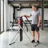 Inversion Bench, Foldable Inversion Table with Adjustable Ankle Lock, Safety Belt, Non-Slip