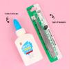 Handmade Transparent Bottle Embossing Film for Spring Plant Specimen Bookmarks