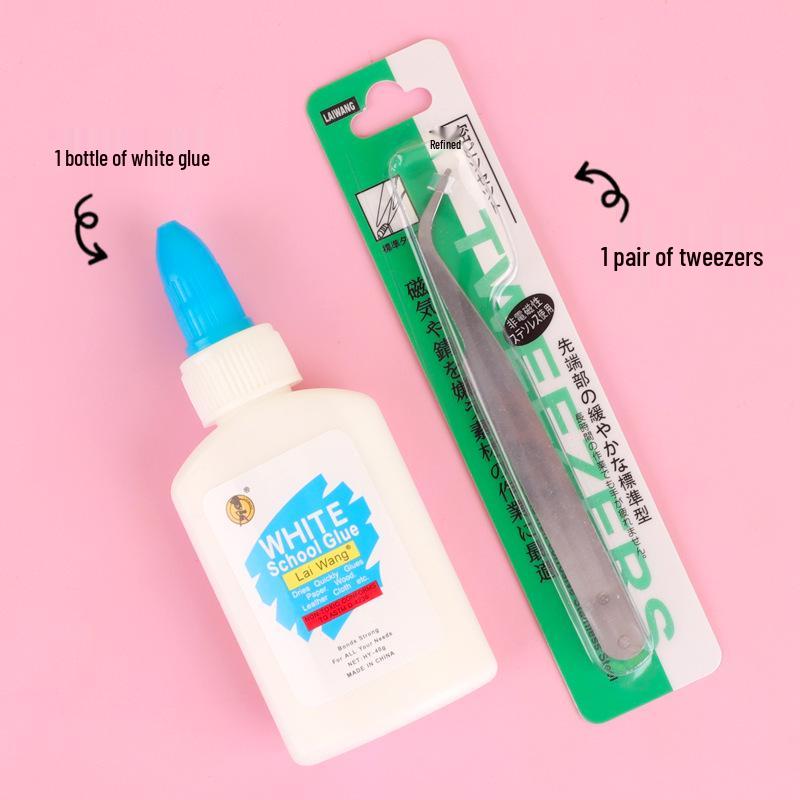 Handmade Transparent Bottle Embossing Film for Spring Plant Specimen Bookmarks