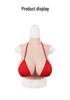 Summer Hollow Silicone Prosthetic Breast Set for Transgender Males - Super Large Fake Breasts with Nipple for COSplay Streamers