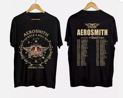 Aerosmith 2024-2025 North American Farewell Tour Shirt, Concert Shirt
