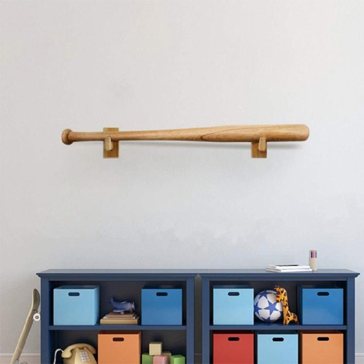 Baseball Bat Brackets Baseball Bat Display Case for Storage Wall Mount Horizontal Baseball Bat Rack Baseball Bat Holder