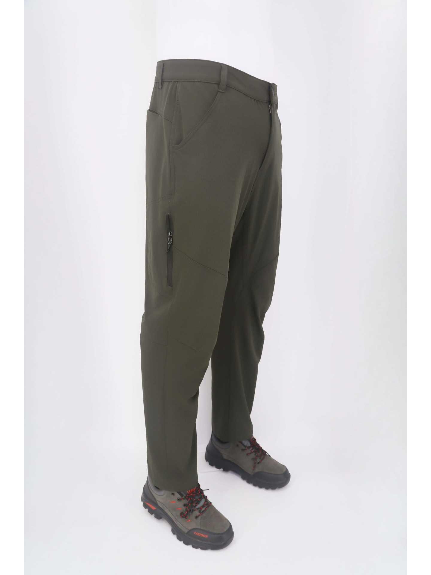 

Alternative Style Outdoor Birdhouse Pants: Breathable, Quick-Drying, Slim Straight-Leg Mountaineering Pants XXXL зелений