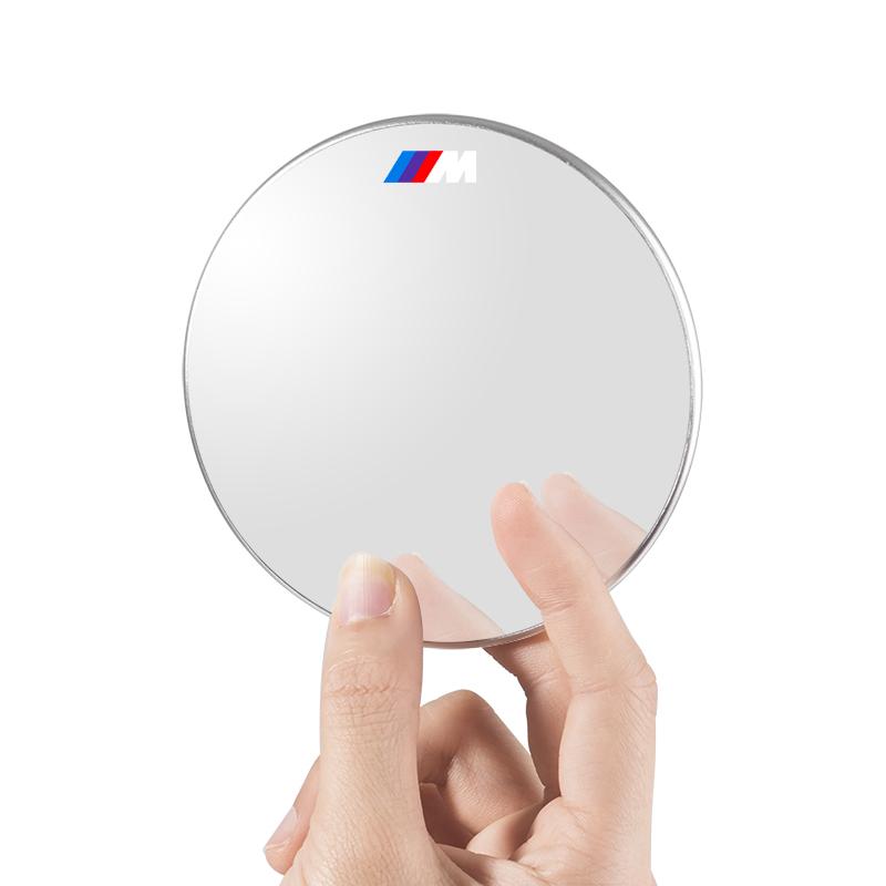 360 Degree Adjustable M LOGO Badge Car Blind Spot Rear View Mirror Wide Angle For BMW M E34 E36 E60 E90 E46 E39 E70 F10 F20 F30 X5 X6 X1 M3 M5 M6 E71