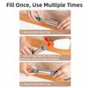 Removable Sponge Dishwashing Brush Liquid Dispenser Dish Cleaning Brush  Household Tools